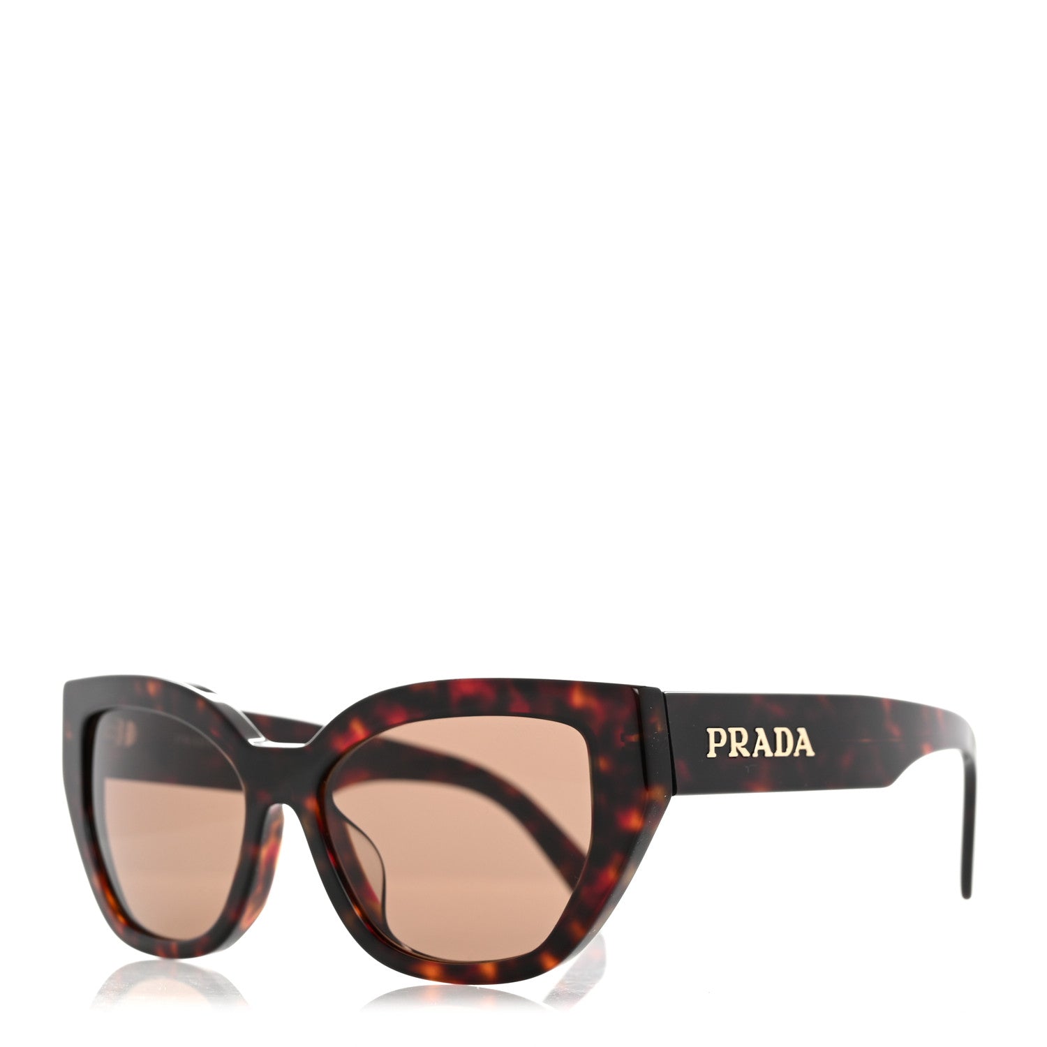 Prada Acetate Sunglasses SPR A09-F Tortoise 1 of 8