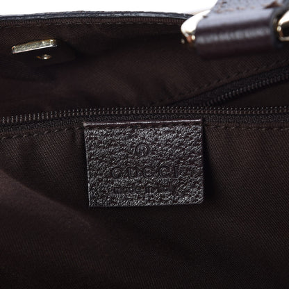 Gucci Monogram Large Abbey Tote Dark Brown 6 of 13