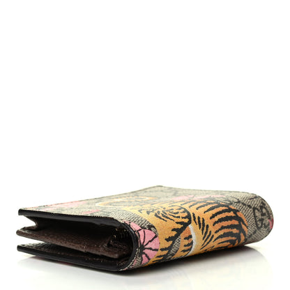 Gucci GG Supreme Monogram Bengal Card Case Beige Pink 4 of 8