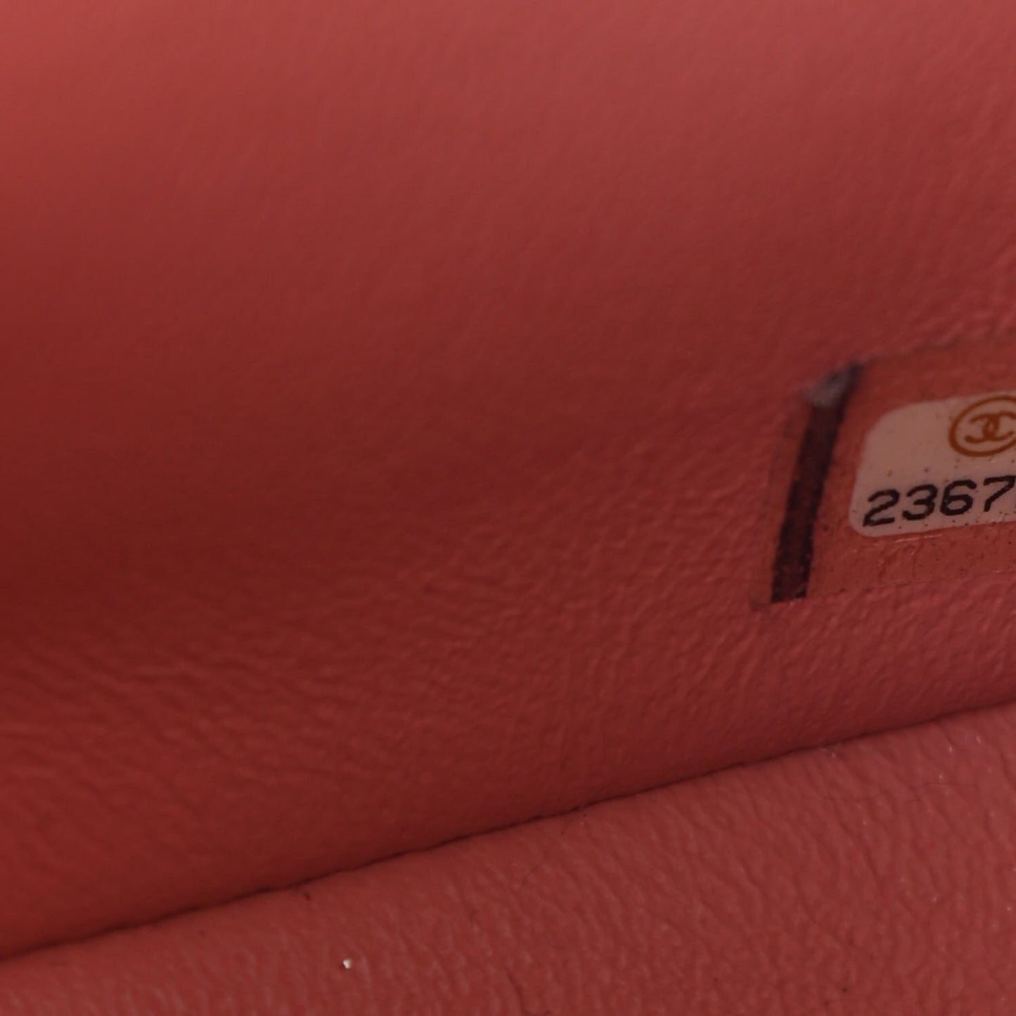 Lambskin Quilted Mini Square Flap Pink