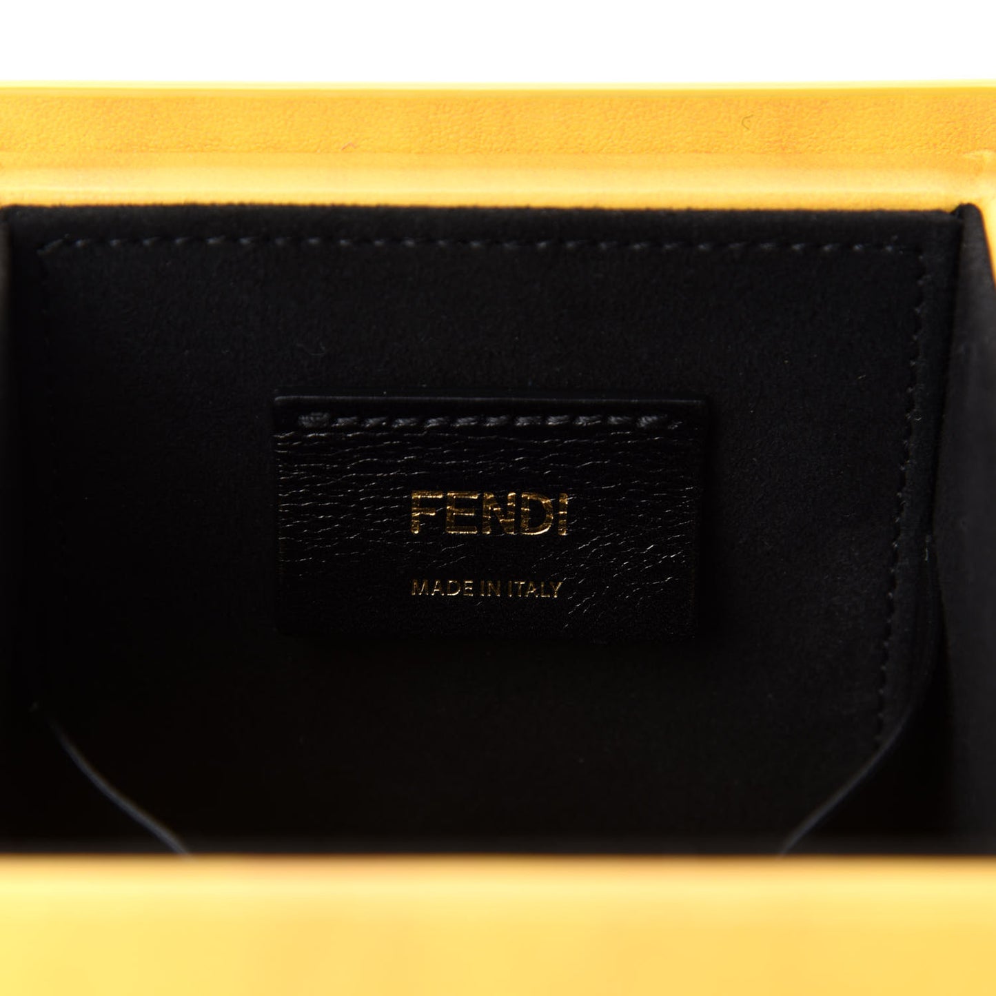 Vitello Fluffy Logo Vertical Box Yellow Box Black