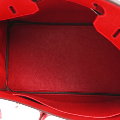 Hermes Epsom Birkin 35 Rouge Casaque 5 of 11