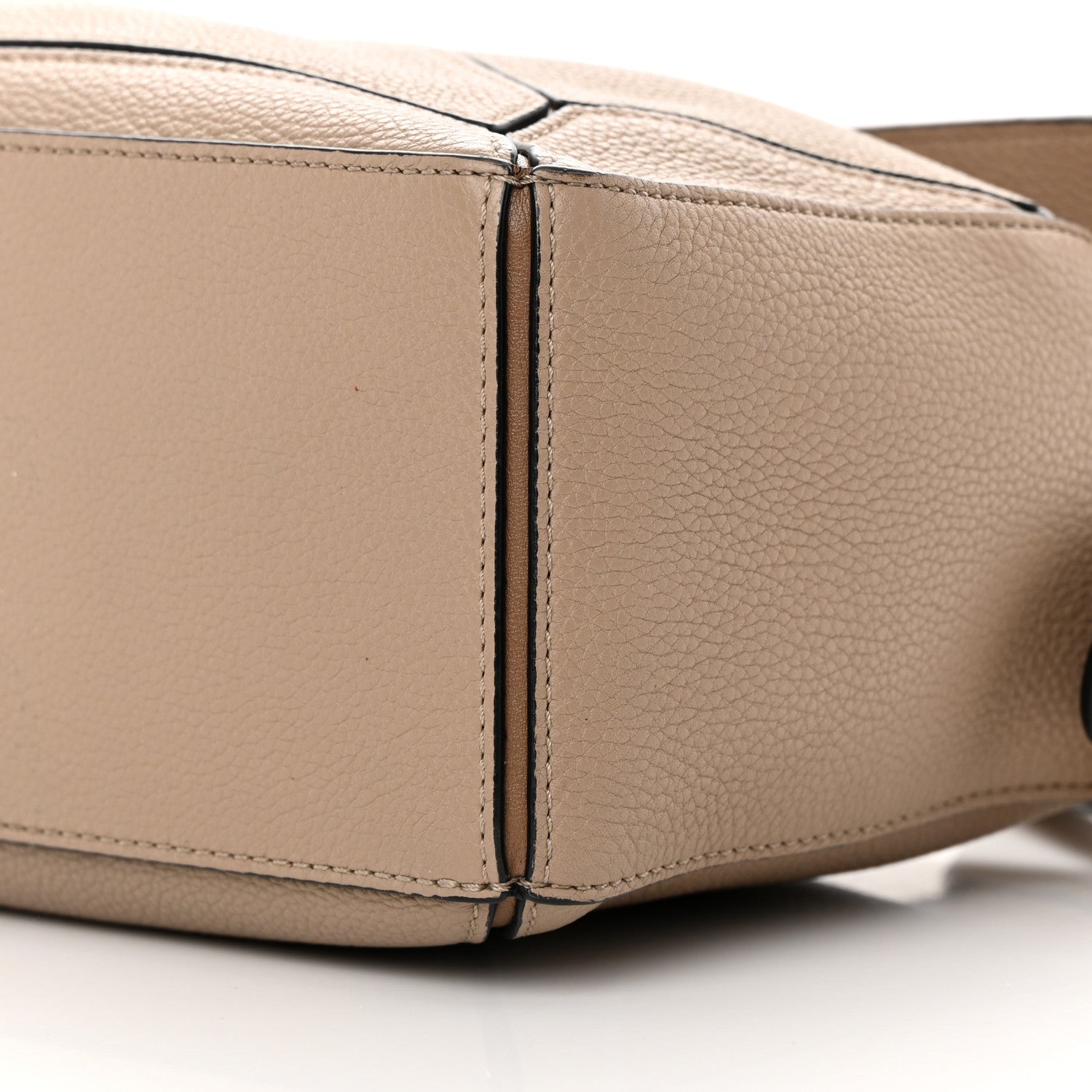 Loewe Grained Calfskin Small Puzzle Bag Sand Mink 10 of 18