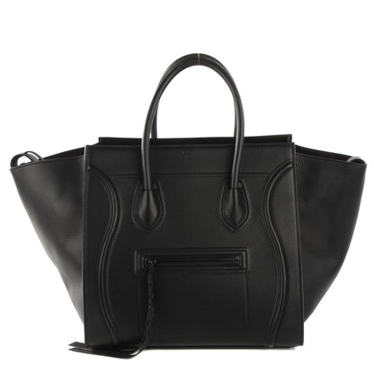 Celine Supple Calfskin Medium Phantom Luggage Black 1 of 9