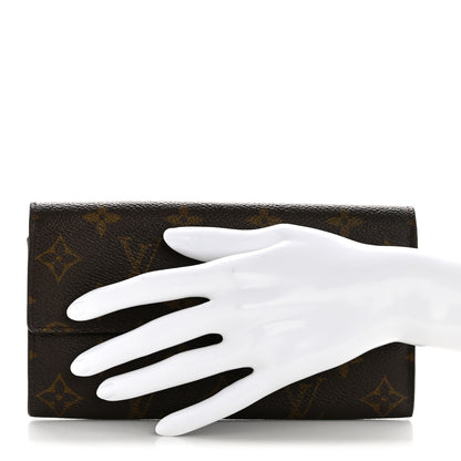 Louis Vuitton Monogram Sarah Wallet 2 of 11