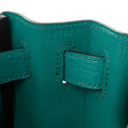 Hermes Taurillon Clemence Kelly Retourne 28 Bleu Paon 6 of 9