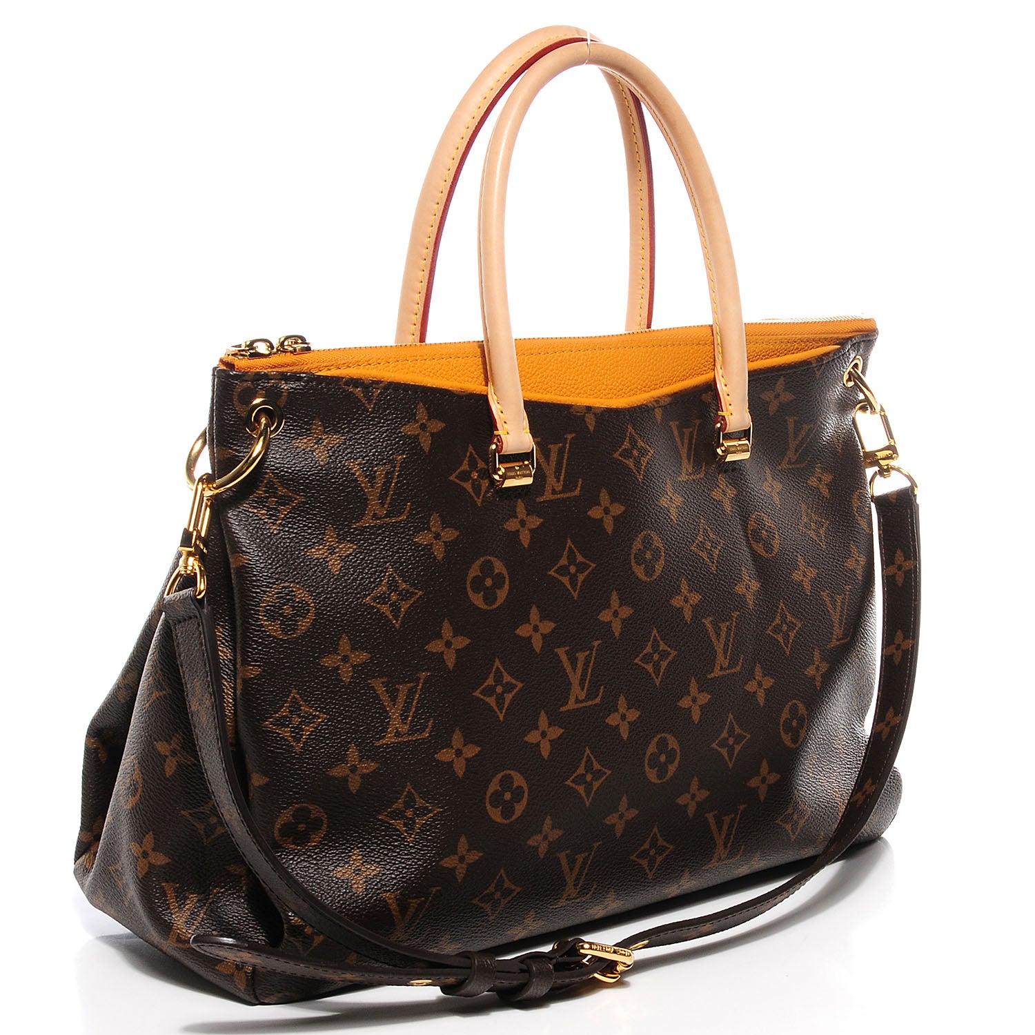 Louis Vuitton Monogram Pallas Safran 3 of 8