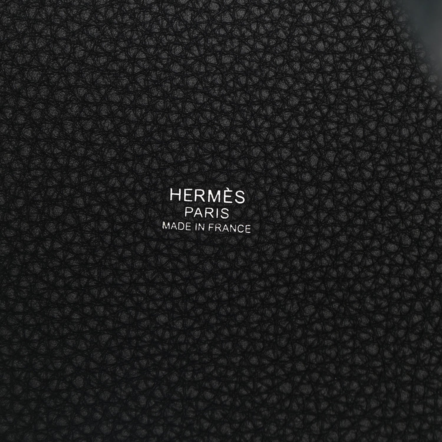 Hermes Taurillon Clemence Monochrome Picotin Lock 18 PM Black 6 of 11