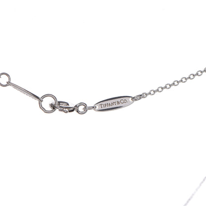 Tiffany Sterling Silver Elsa Peretti Letter "T" Pendant Necklace 6 of 6