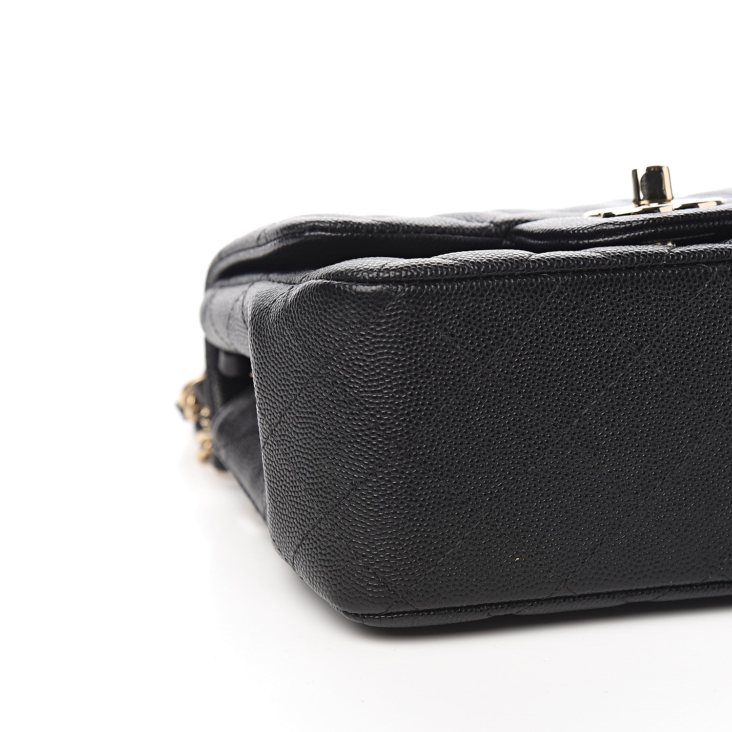 Chanel Caviar Quilted Mini Square Flap Black 7 of 9