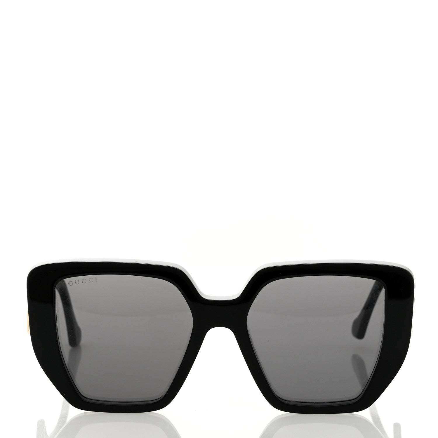 Gucci Acetate Square Frame Sunglasses GG0956S Black 2 of 8