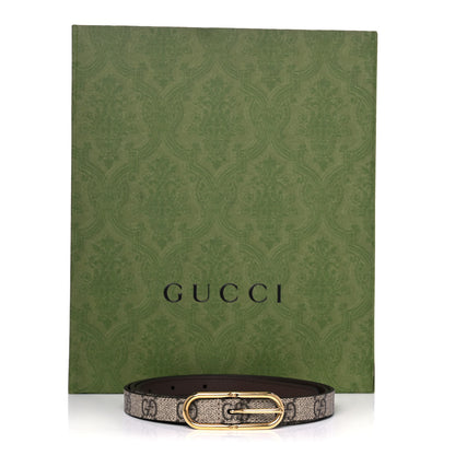 Gucci GG Supreme Monogram Jackie 1961 15mm Belt 100 40 Beige Brown 6 of 6