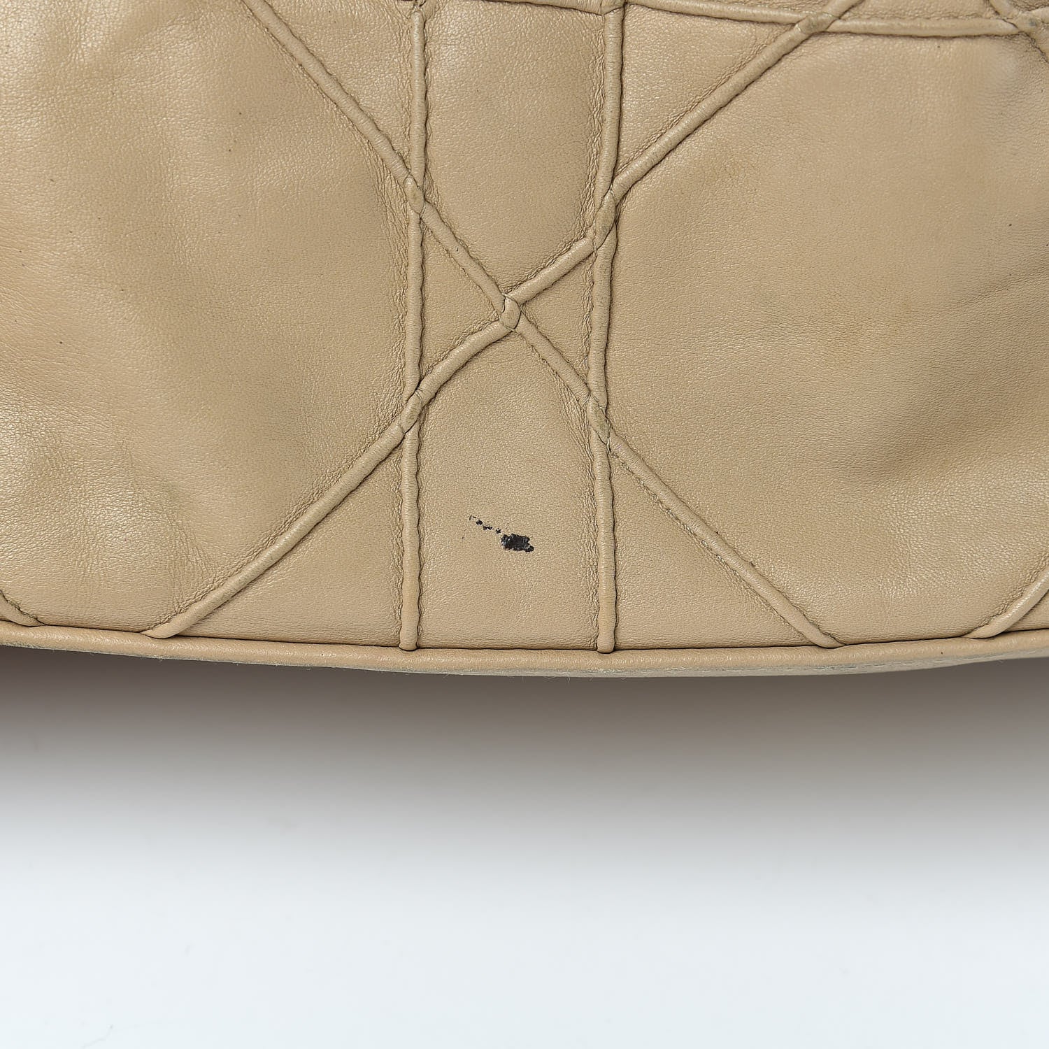 Christian Dior Lambskin Cannage Medium Le Trente Tote Beige 11 of 18