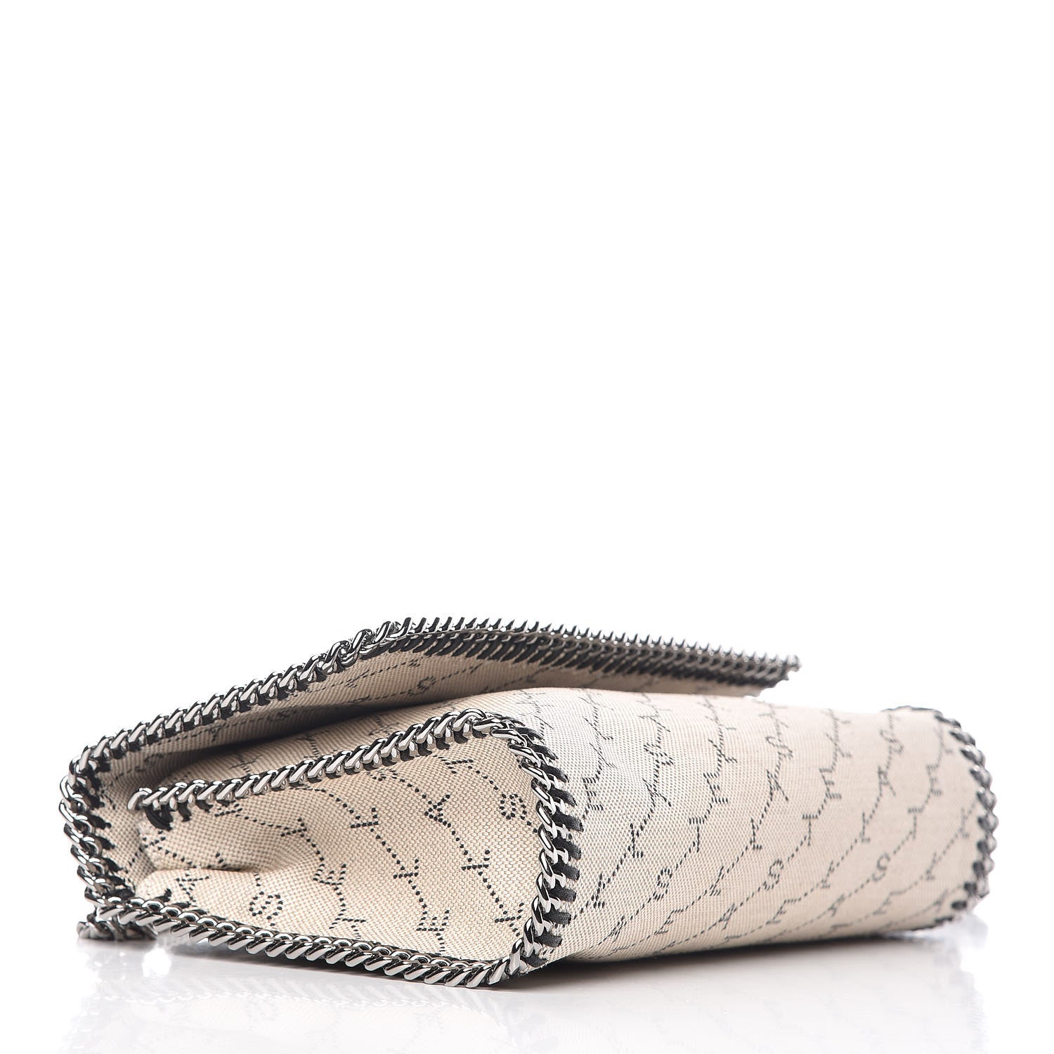Stella McCartney Canvas Logo Falabella Messenger Beige 4 of 8