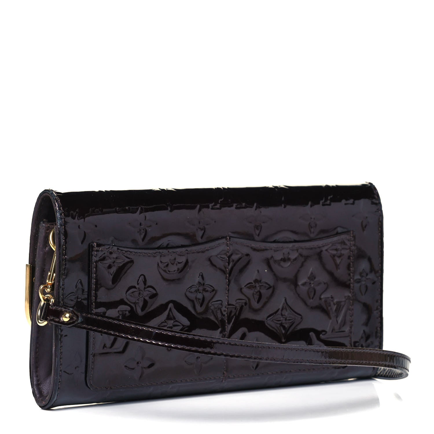 Louis Vuitton Vernis Rossmore MM Amarante 3 of 8