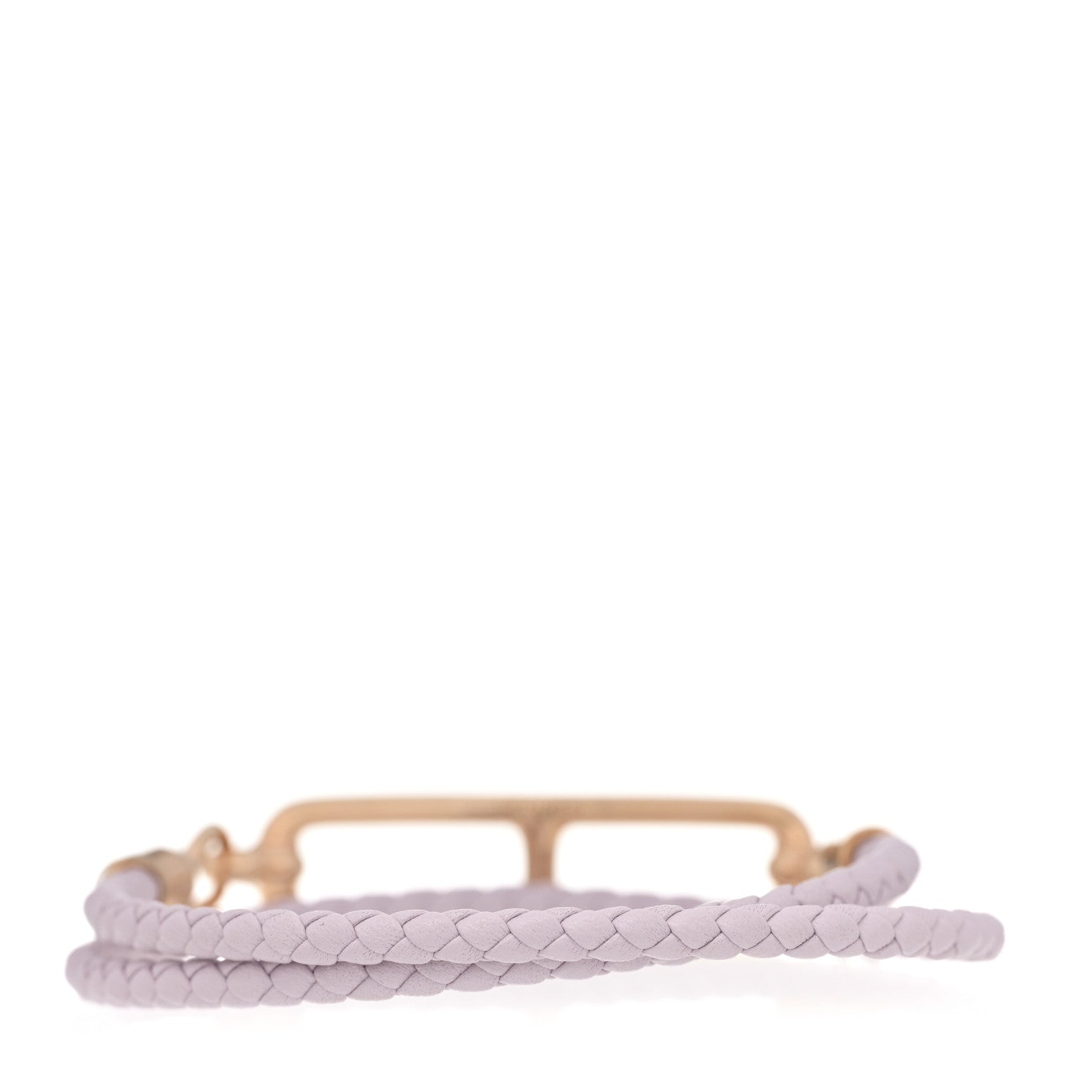 Hermes Swift Roulis Double Tour Bracelet T3 Mauve Pale 2 of 3