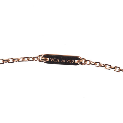 Van Cleef & Arpels 18K Rose Gold Sweet Alhambra Pendant Necklace 6 of 7