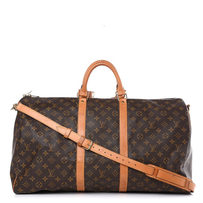 Louis Vuitton Monogram Keepall Bandouliere 55 1 of 20