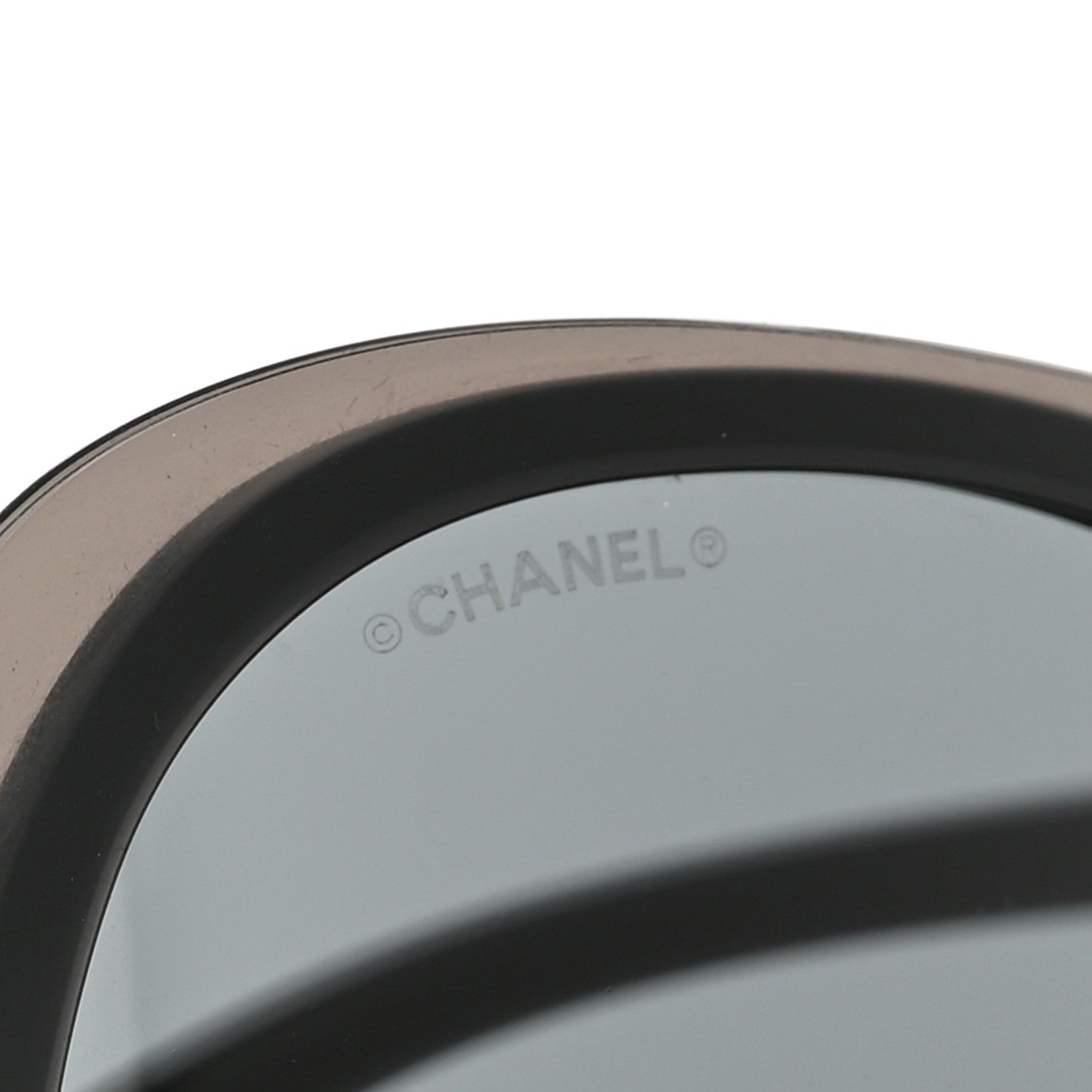 Chanel CC Oval Sunglasses A71227 Black 8 of 9