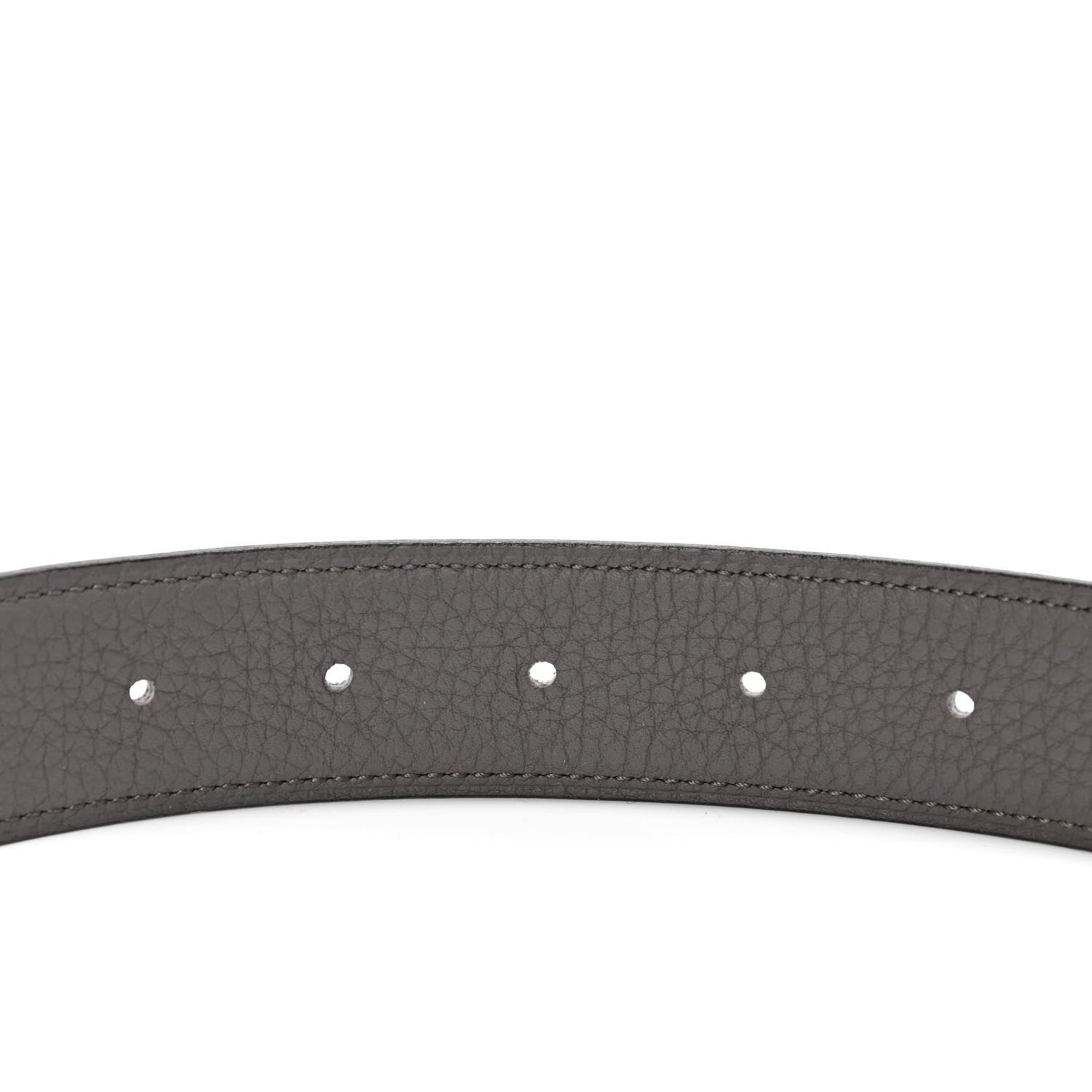 Hermes Box Togo 32mm H Belt 85 Black Etain 3 of 4