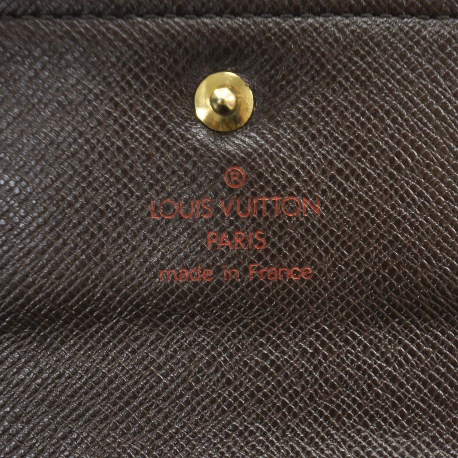 Louis Vuitton Damier Ebene Porte Tresor Etui Papier Wallet 5 of 6