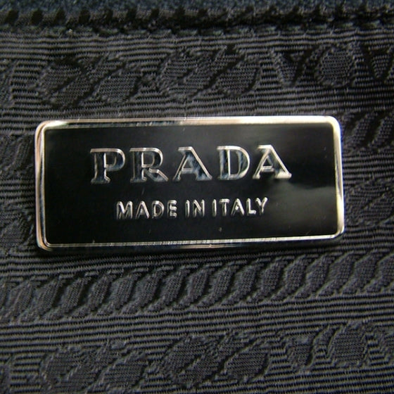 Prada Leather Bowler Tote Black 10 of 12
