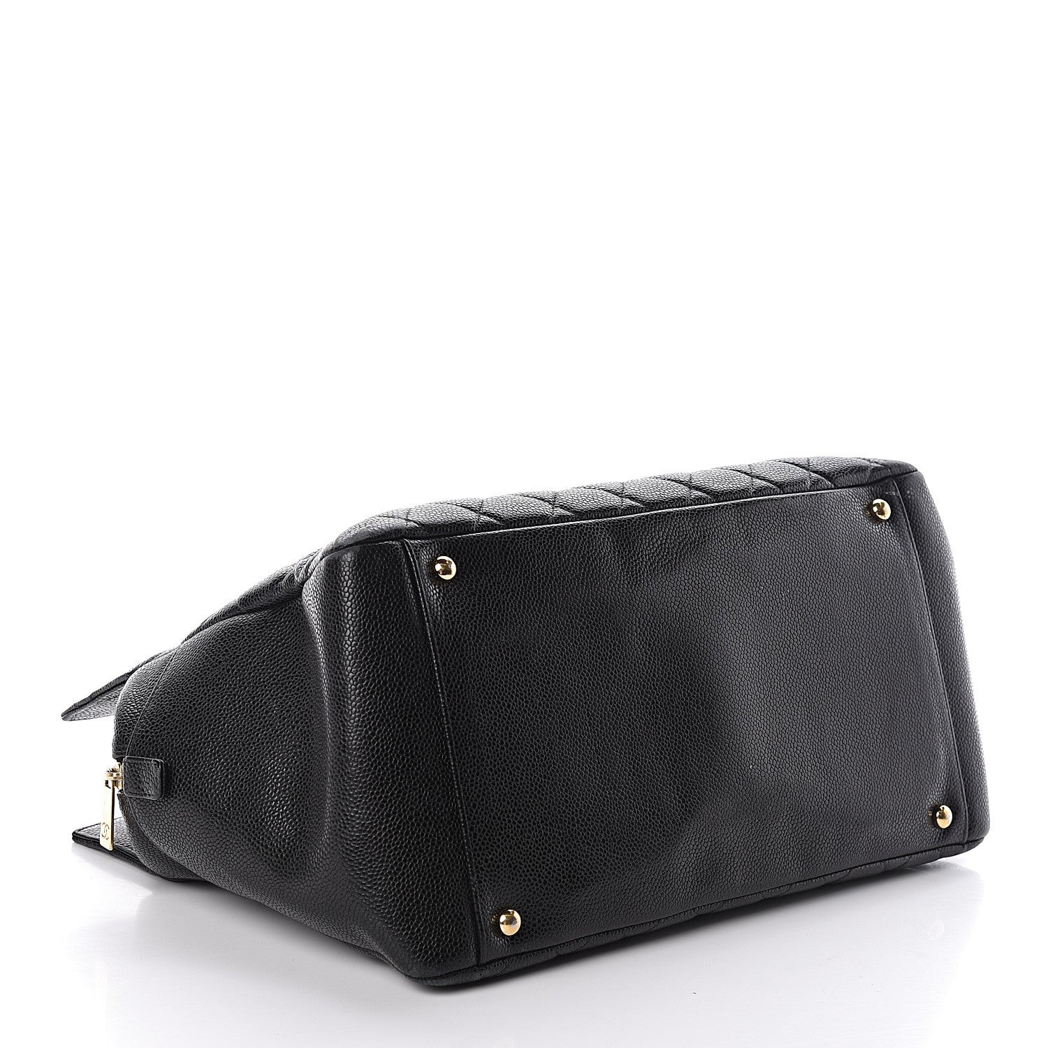 Chanel Caviar Quilted Petit Timeless Tote PTT Black 4 of 10
