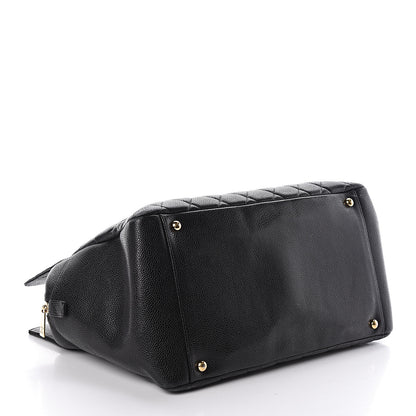 Chanel Caviar Quilted Petit Timeless Tote PTT Black 4 of 10