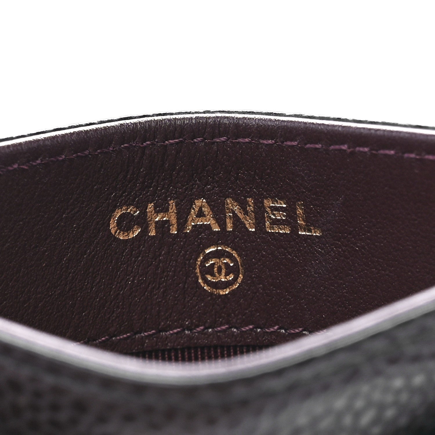 Chanel Caviar Quilted Card Holder Black 6 of 13