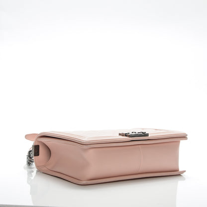 Chanel Calfskin Quilted New Medium Boy Flap Light Pink 4 of 8