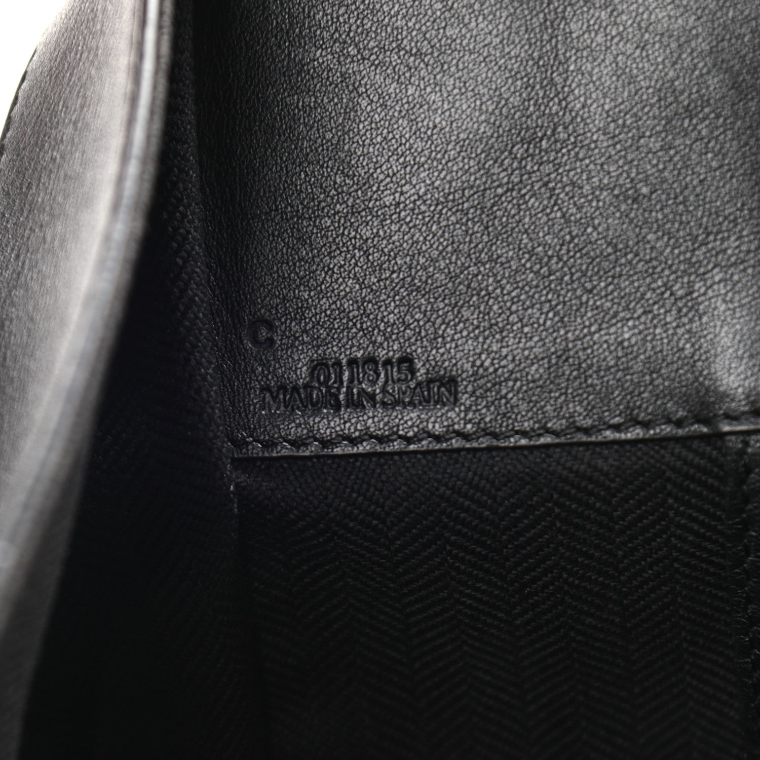 Loewe Calfskin Medium Hammock Shoulder Bag Black 7 of 10