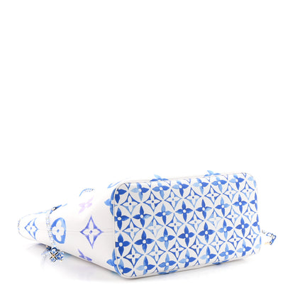 Louis Vuitton Monogram Giant By The Pool 2.0 Neverfull MM Blue 5 of 10