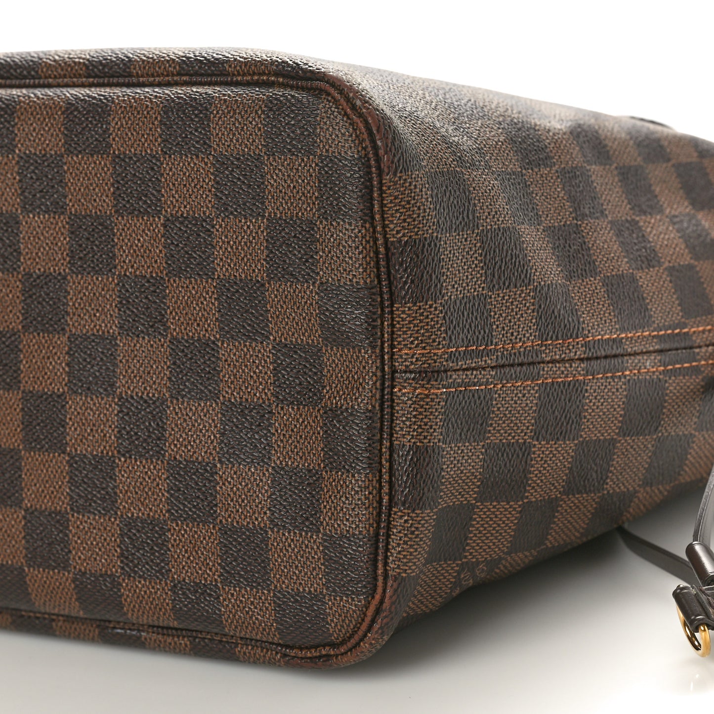 Damier Ebene Neo Neverfull MM Rose Ballerine