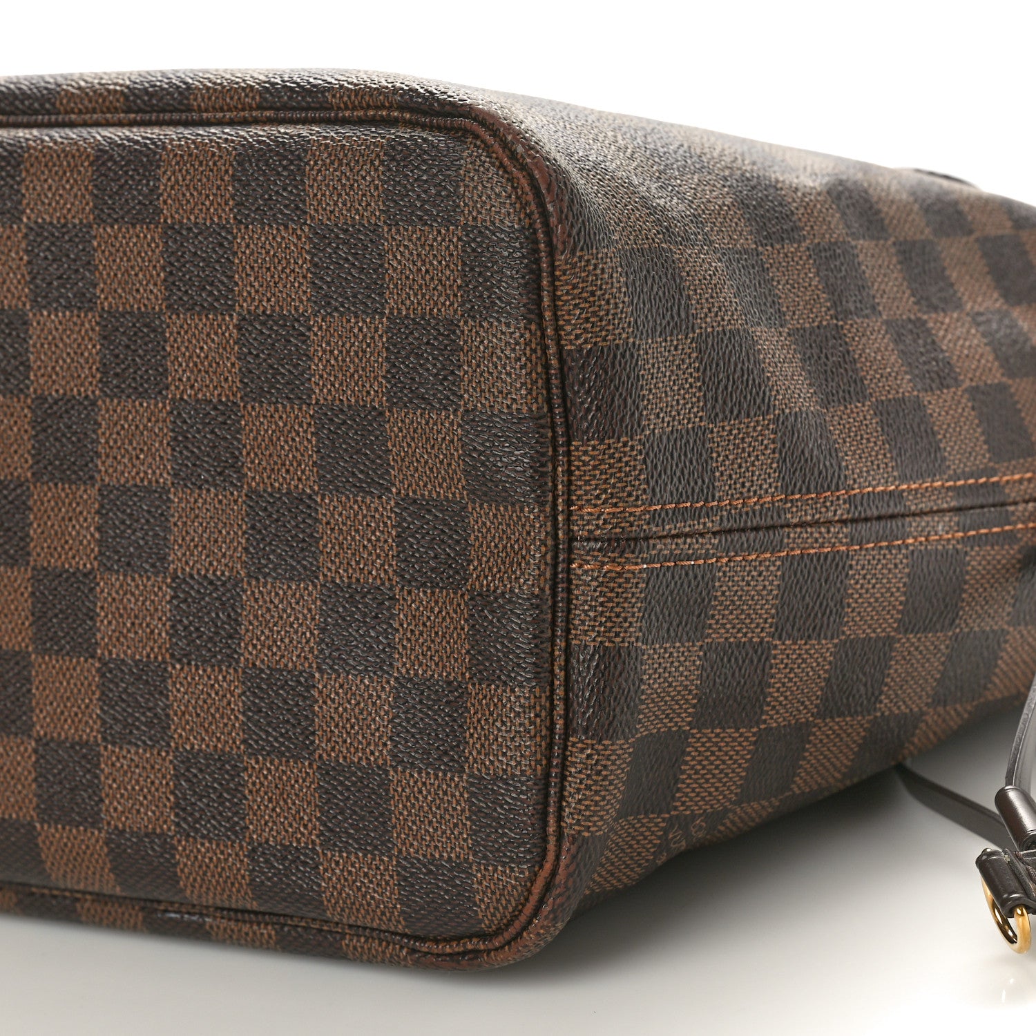 Louis Vuitton Damier Ebene Neo Neverfull MM Rose Ballerine 8 of 13