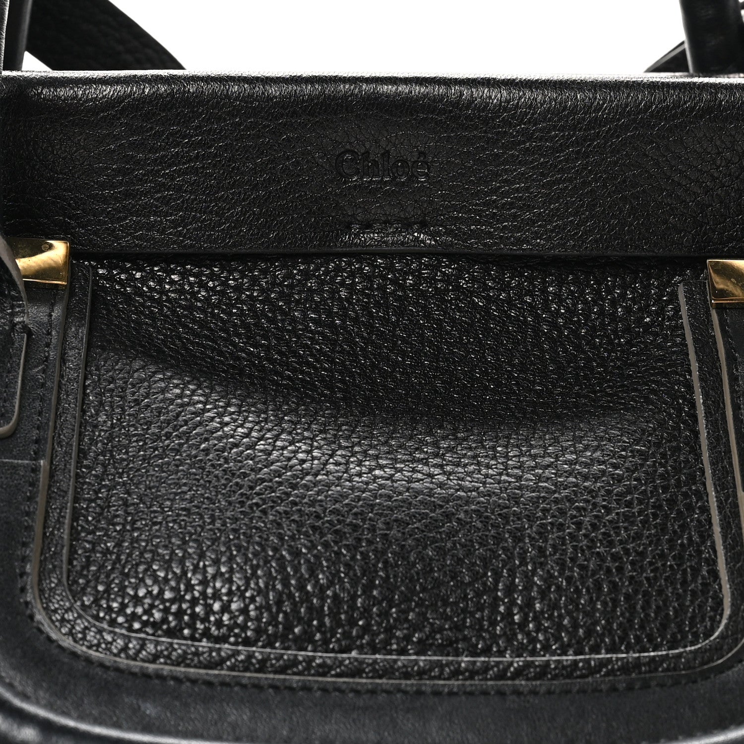 Chloe Calfskin Medium Everston Satchel Black 7 of 11