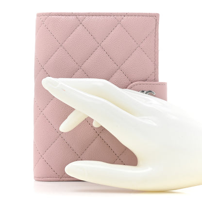 Chanel Caviar Quilted Passport Holder Pink 2 of 10