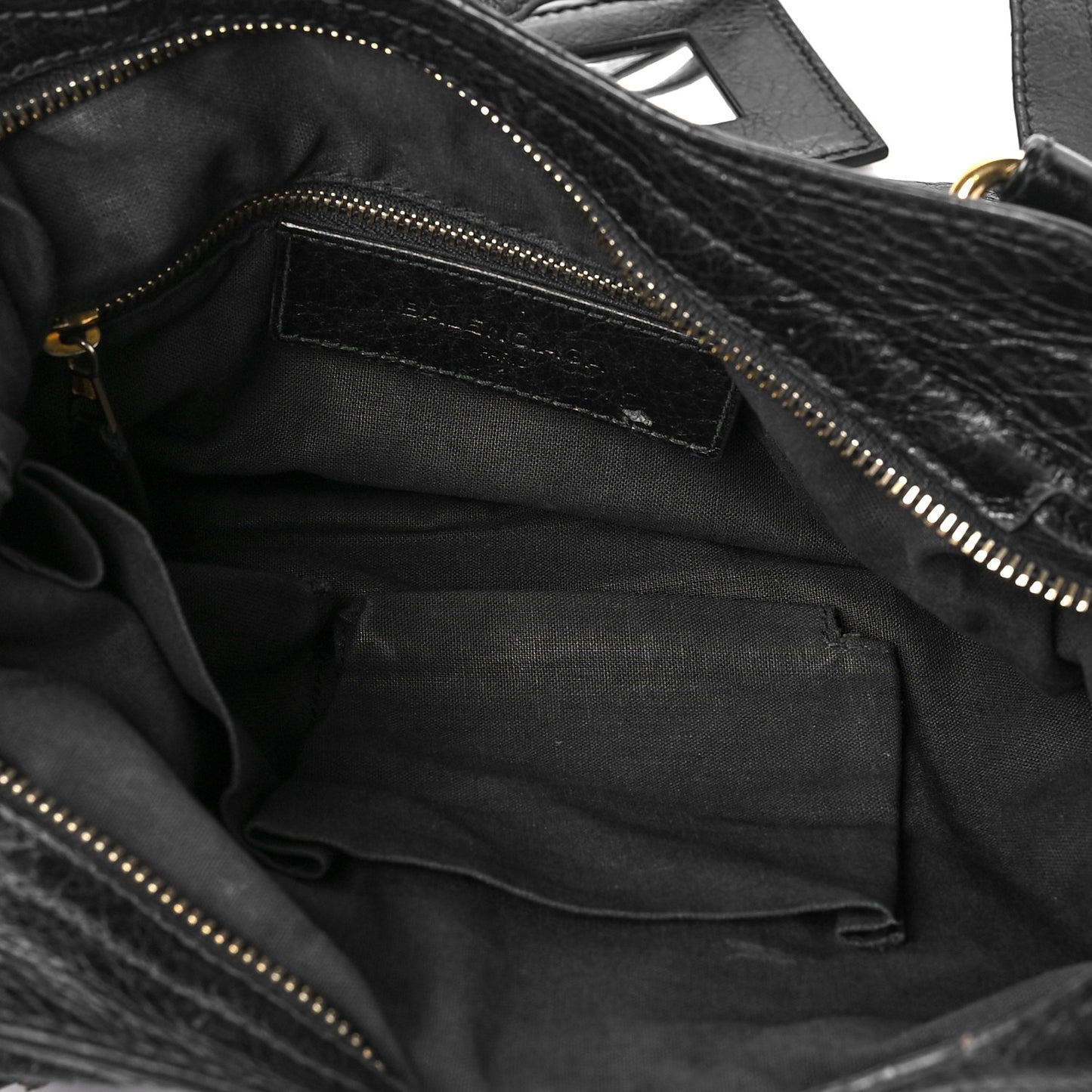 Agneau Giant 12 Gold Hardware Town Black