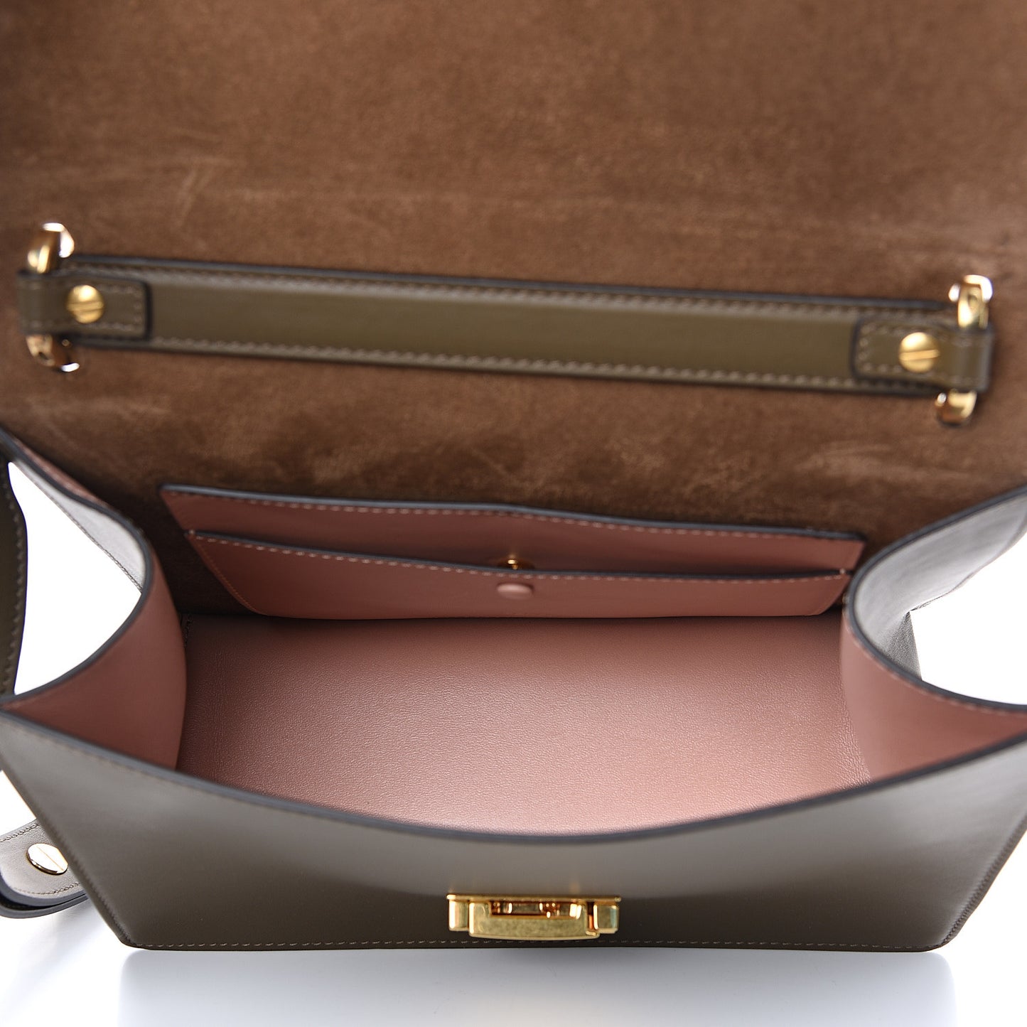 Vitello Grace Matte F is Fendi Kan U Shoulder Bag Wood