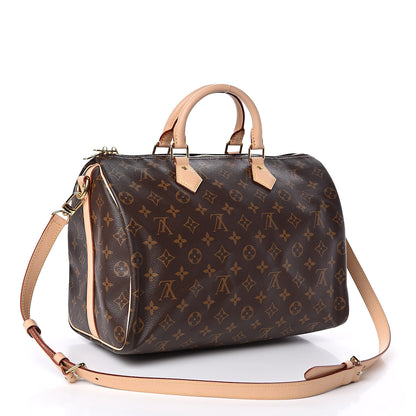 Louis Vuitton Monogram Speedy Bandouliere 35 3 of 11