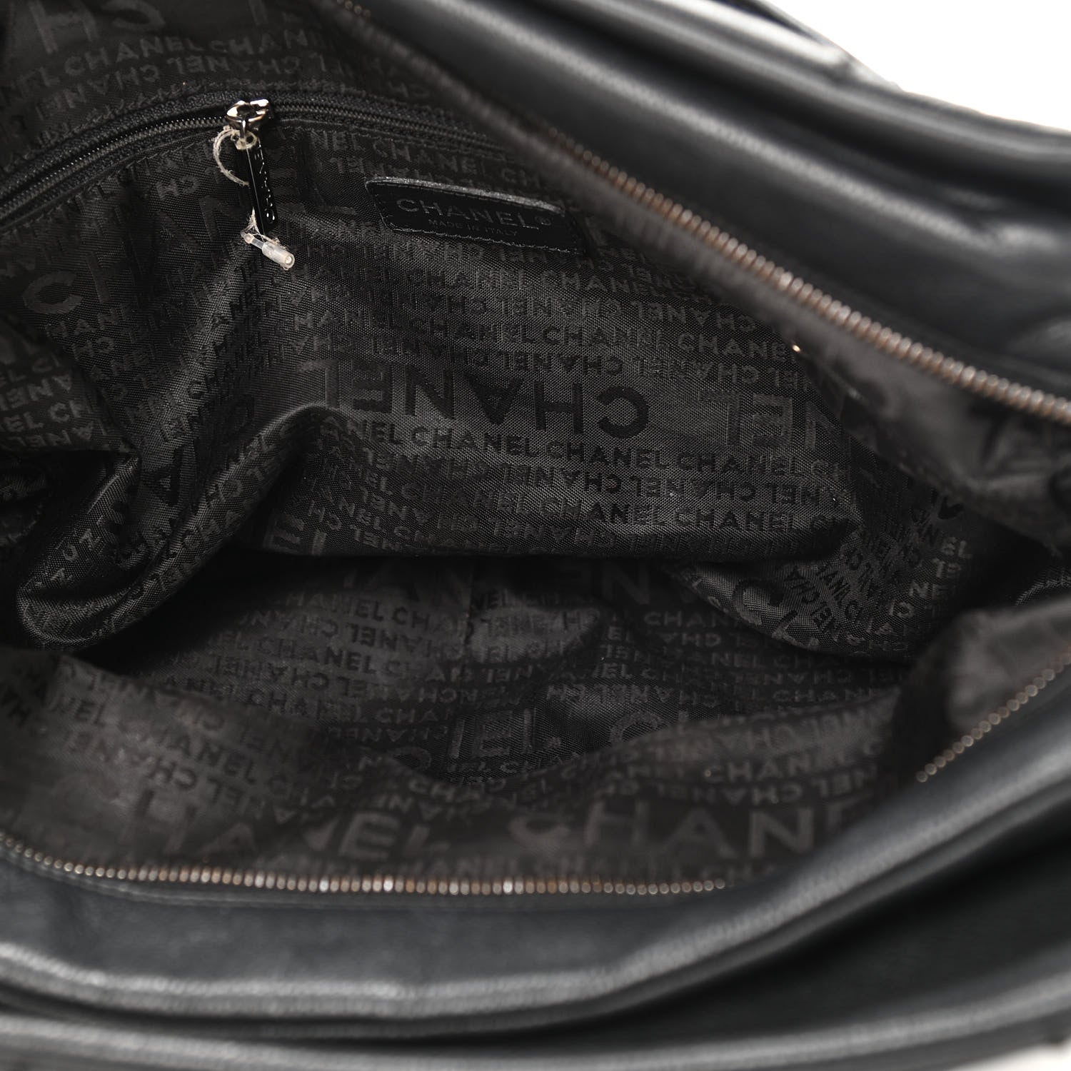 Chanel Caviar Square Stitched Large Tote Black 7 of 15