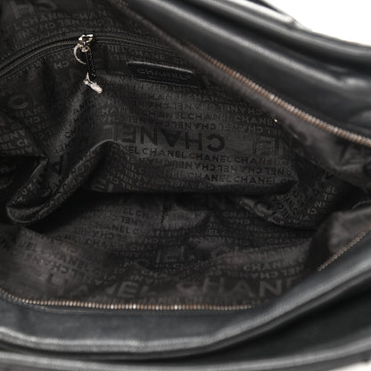 Chanel Caviar Square Stitched Large Tote Black 7 of 15