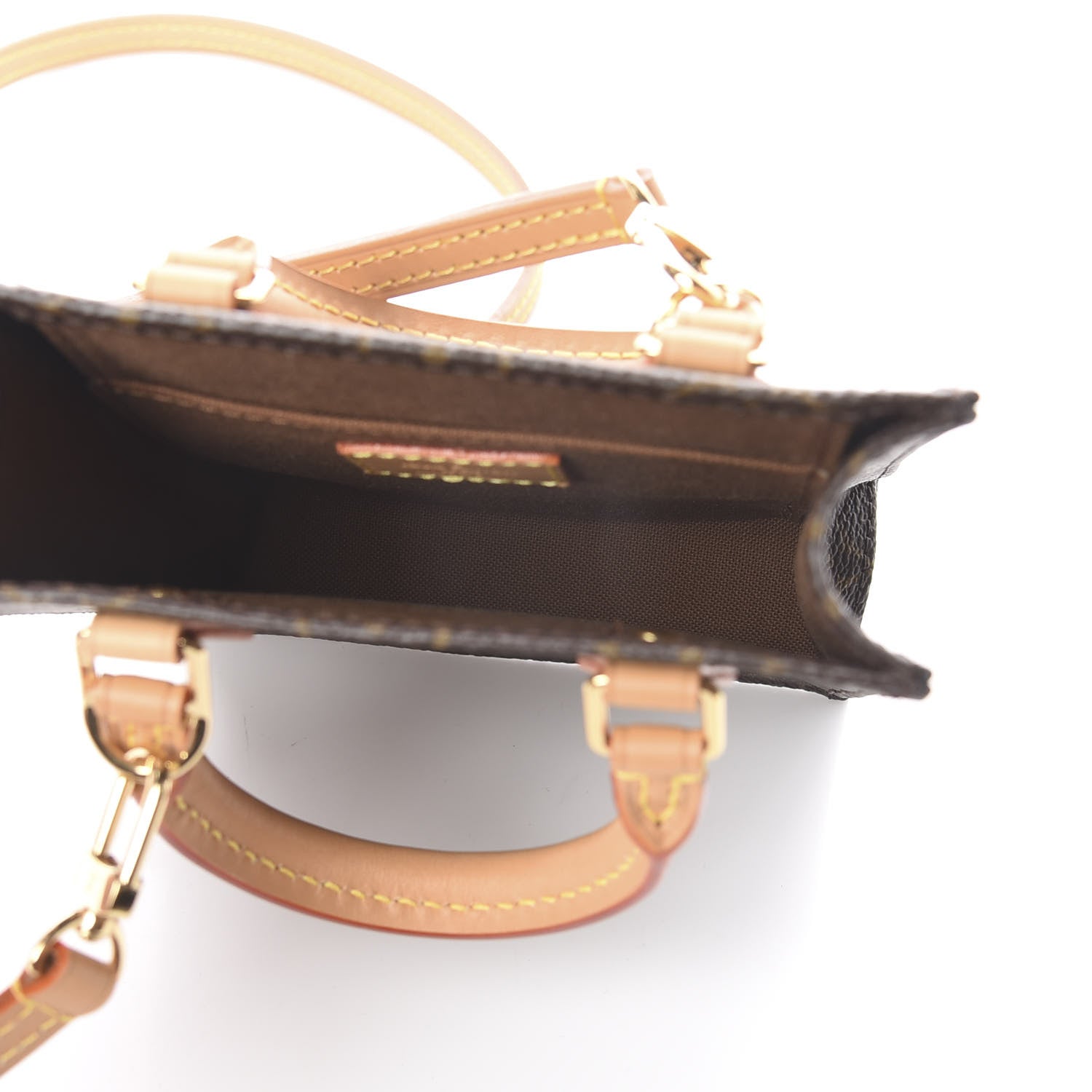 Louis Vuitton Monogram Petit Sac Plat 4 of 8