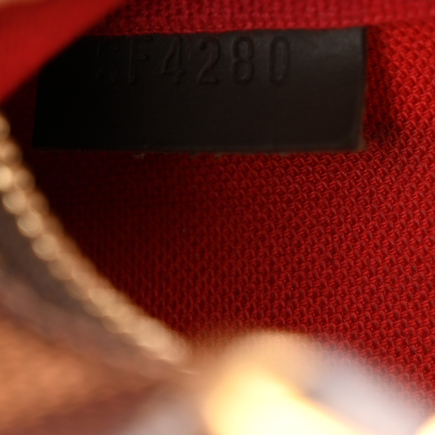 Louis Vuitton Damier Ebene Mini Pochette Accessories 7 of 8