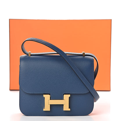 Hermes Epsom Constance 18 Deep Bleu 22 of 22