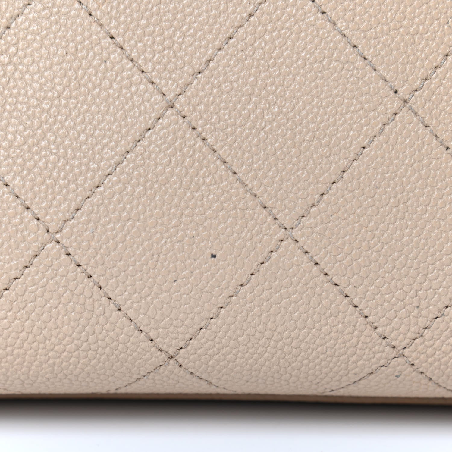 Chanel Caviar Stitched Shopping Tote Beige 14 of 14