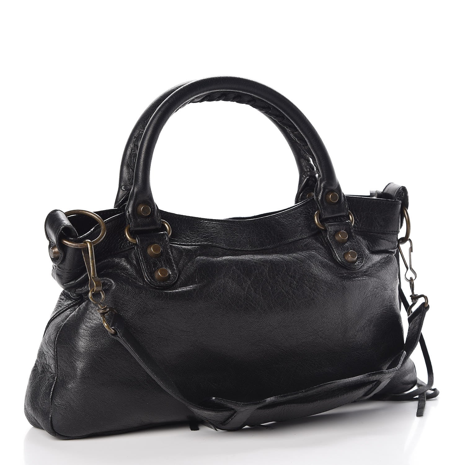 Balenciaga Agneau Classic Hardware Town Black 3 of 8
