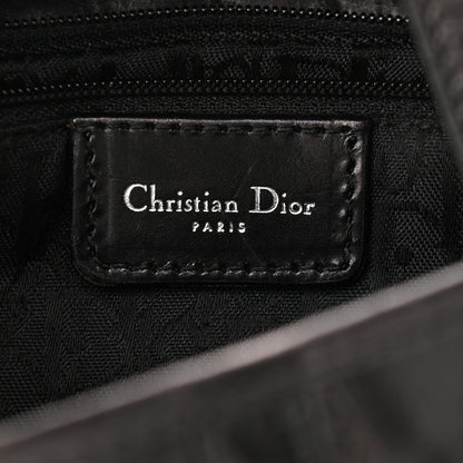 Christian Dior Calfskin Hardcore Pierced Saddle Bag Black 5 of 21