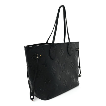 Louis Vuitton Empreinte Monogram Giant Neverfull MM Black 3 of 11
