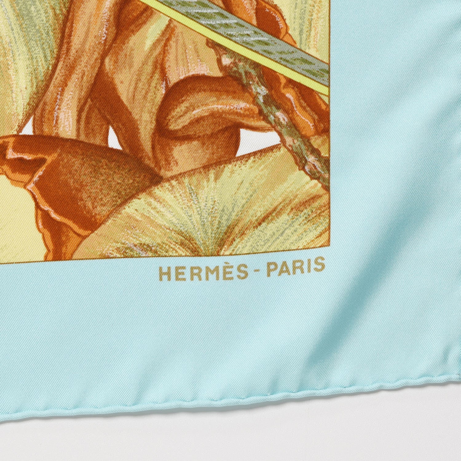 Hermes Silk Jardin Creole Scarf 90 3 of 5