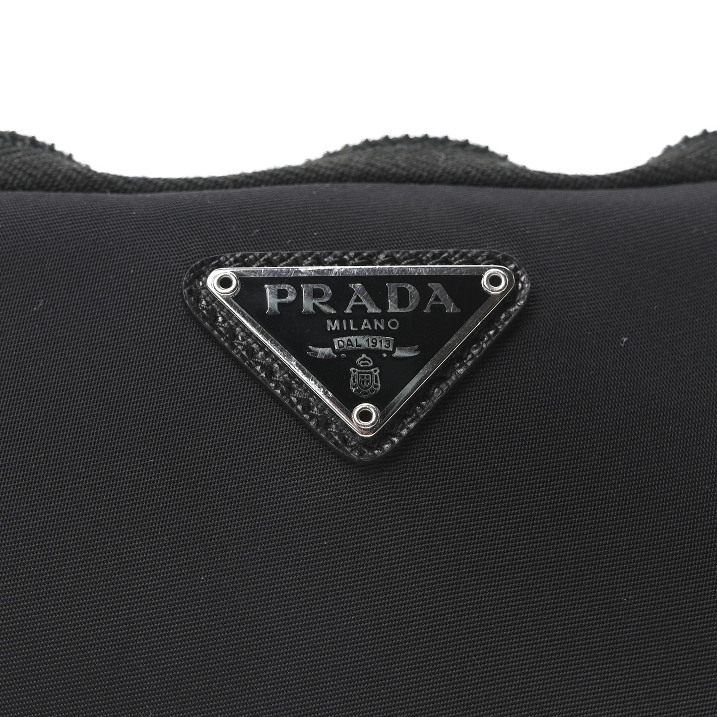 Nylon Saffiano Belt Bag Black